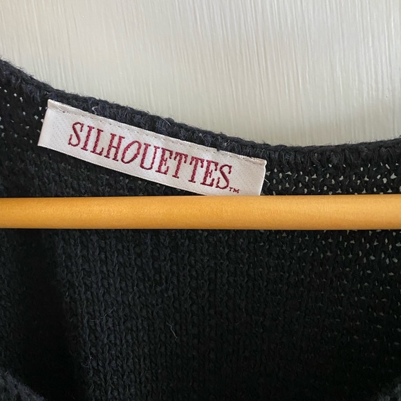 Black Thermal Waffle Weave Dress - Picture 3 of 3